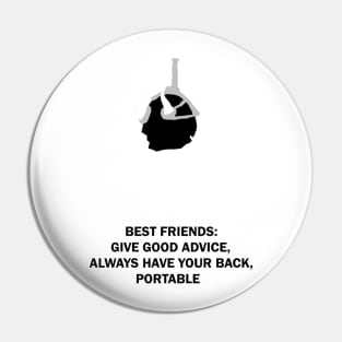 Godly Smart Friends Pin