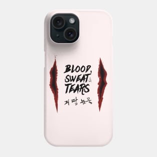 Taehyung / V's scars in "Blood, sweat & tears" - BTS Phone Case