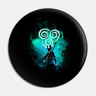 Airbending Art Pin