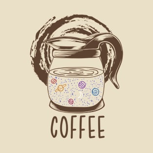 Coffee Universe for Coffee Lovers T-Shirt