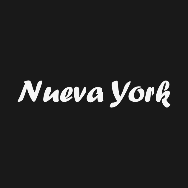 Spanish New York - Nueva York T-Shirt by direct.ul