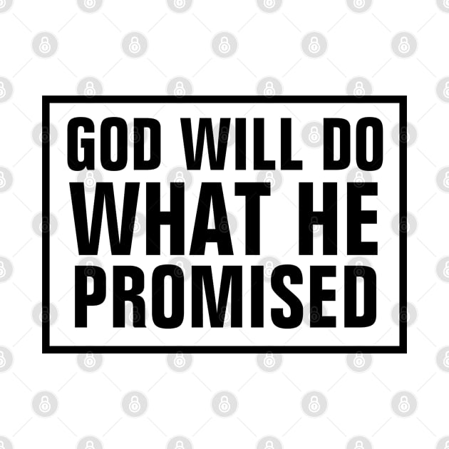 2 Peter 3:9 Bible Verse KJV God Will Do What He Promised - Christian Quote by ChristianShirtsStudios