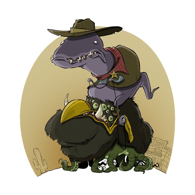 Jurassic Sheriff by westinchurch