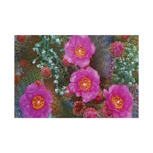 Beavertail Cactus Flowering T-Shirt