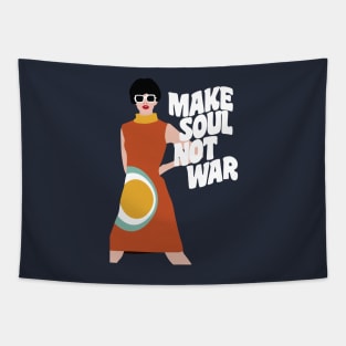 Make Soul Not War Tapestry