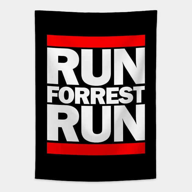 Run Forrest Run Tapestry by Three Meat Curry