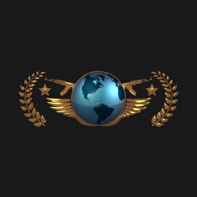 CS GO The Global Elite (Simple/Clean) by Nlelith