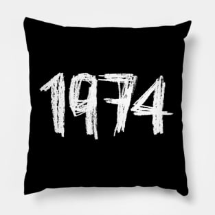 1974 Birthday, Birth Year 1974, Born in 1974 Pillow