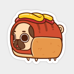 Hotdog Puglie Magnet