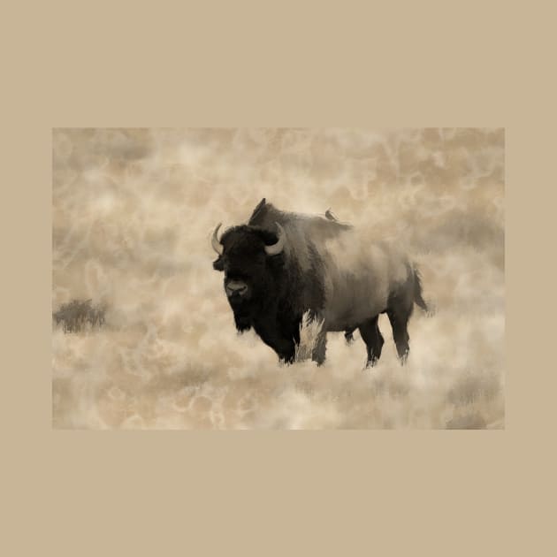 American Buffalo  -  Plains Bison by Highseller