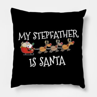 Matching family Christmas outfit Stepfather Pillow