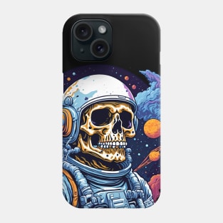 Cosmic Skull Odyssey Phone Case