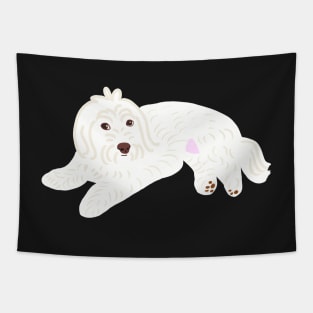 Cute Maltipoo Tapestry