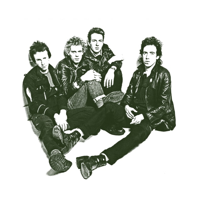 the clash punk by fellfreestuffstudio