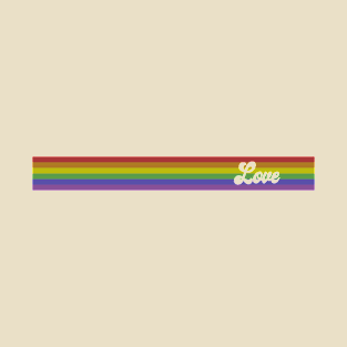 Retro Pride Love T-Shirt