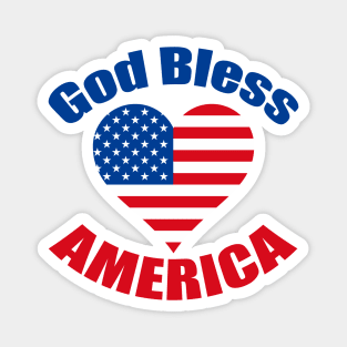 God Bless America Magnet