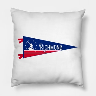 Richmond Flag Pennant Pillow