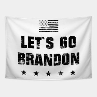 LET`S GO BRANDON US FLAG Tapestry