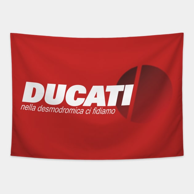 Ducati bike Tapestry by Dmitrij Vitalis