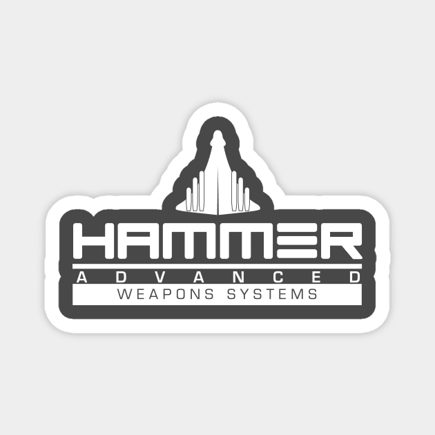 Hammer Advanced Weapons Systems Magnet by MindsparkCreative