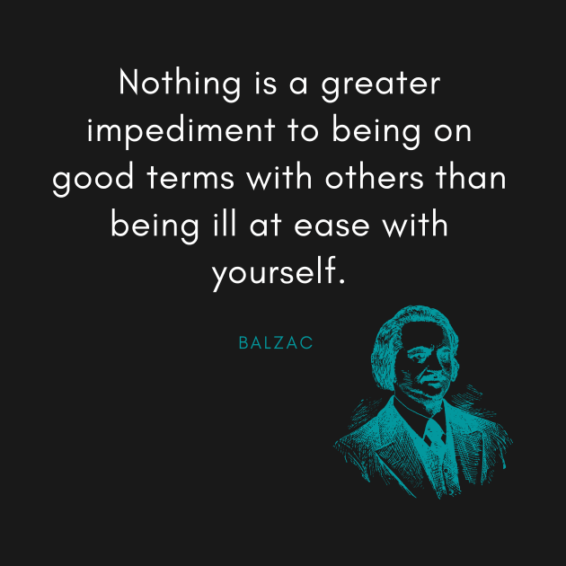 Honoré de Balzac Quote by DarioNelaj