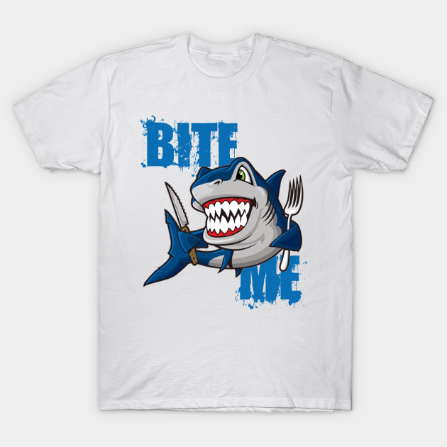 shark bite t shirt