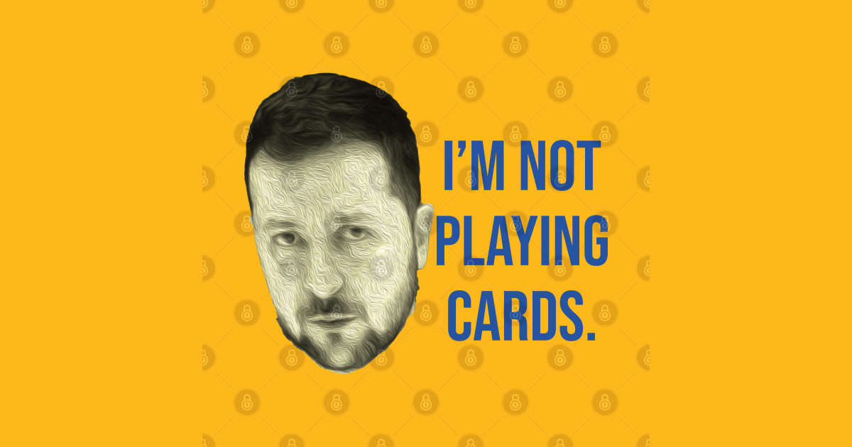 I'M-Not-Playing-Cards - Im Not Playing Cards - T-Shirt | TeePublic