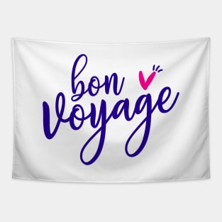 bon voyage - buen viaje Tapestry