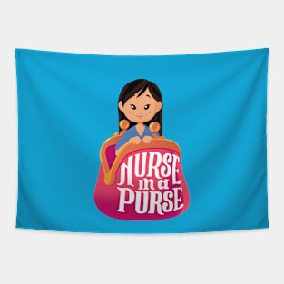 Nurse in a Purse v4 Tapestry