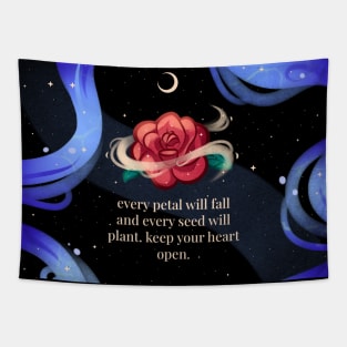 Rosewater Motivational Poetry Tapestry