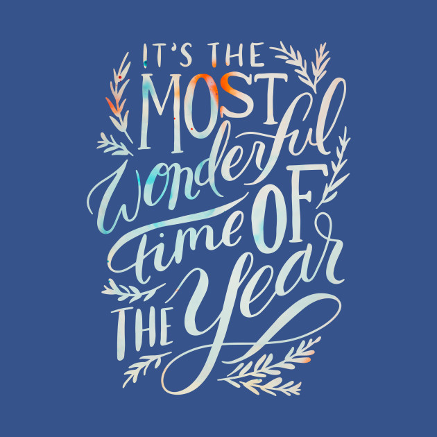 Disover The most wonderful time of the year - Christmas Song - T-Shirt