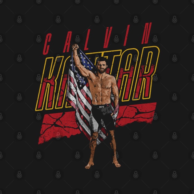 Calvin Kattar Flag by ganisfarhan