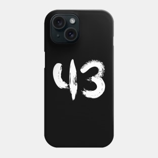 Number 43 Phone Case