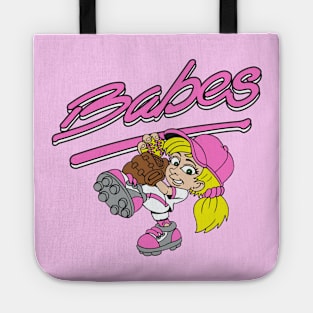 Babes Softball Logo Tote