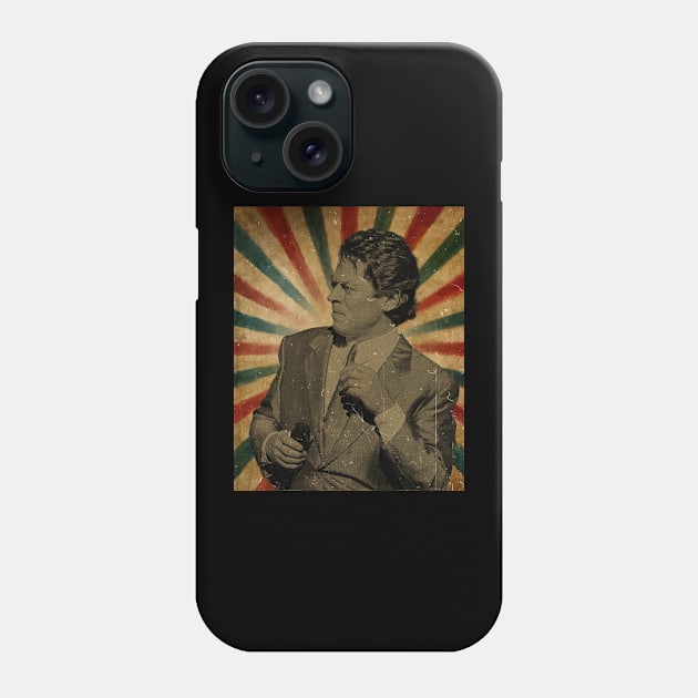 Photo Vintage Retro Look Fan Design // Robert Allen Palmer Phone Case by Janji Joni