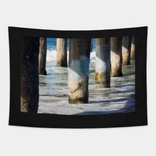 Manhattan Beach Pier Tapestry