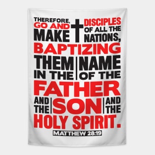 Matthew 28:19 Make Disciples of all the Nations Tapestry
