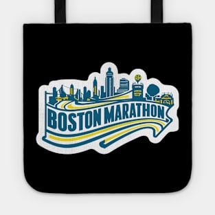 boston marathon Tote