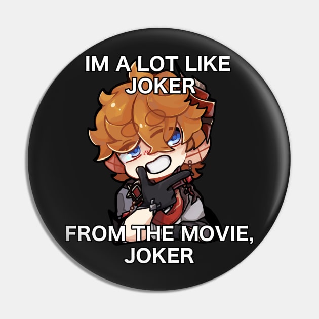 Childe Chibi (Joker edition) Pin by lillastarr