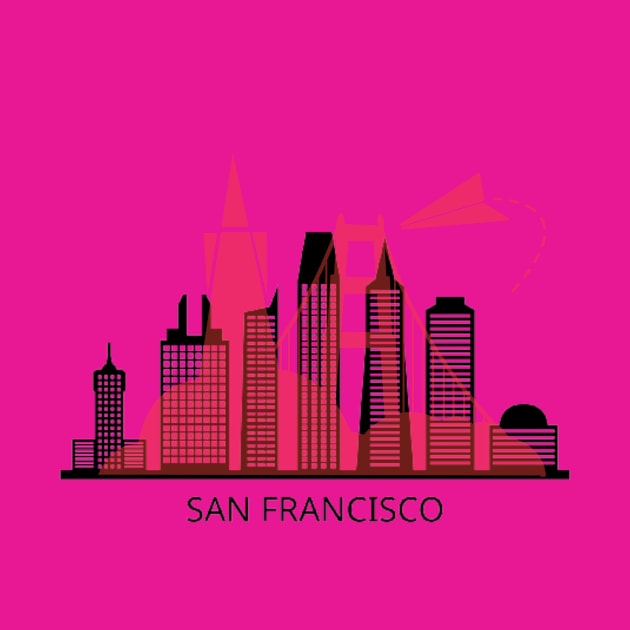 T-shirt san frncisco by Top beautiful design