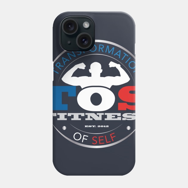 TOS Red, White, and Blue Phone Case by Transformation of Self 