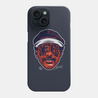 Walter Payton Chicago Player Silhouette Phone Case