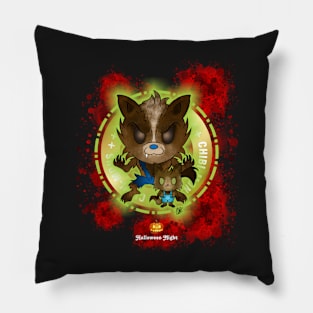 CHIBI-MONS HALLOWEEN - WEREWOLF Pillow