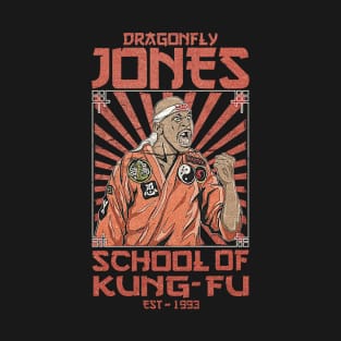 VINTAGE DRAGONFLY JONES SCHOOL OF KUNGFU T-Shirt