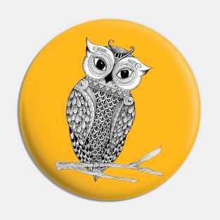 Lady Owl Pin