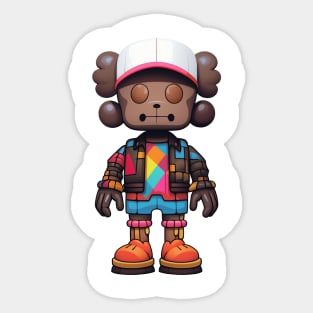 65pcs KAWS Fashion Stickers Hypebeast Decals Sesame Street & Kaws stickers