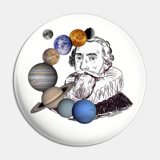 Johannes Kepler Pin