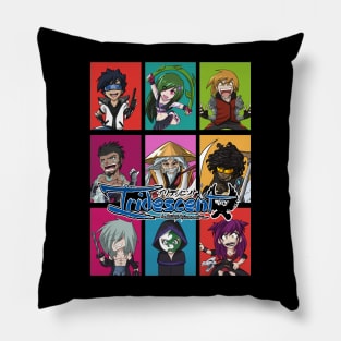 Iridescent Chibi Pillow