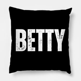 Betty Name Gift Birthday Holiday Anniversary Pillow