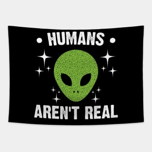 Humans Aren't Real Tapestry